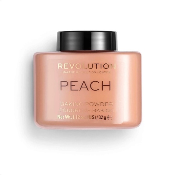 Makeup Revolution Baking Powder – Peach (1.12 oz / 32 g) - Picture 1 of 3